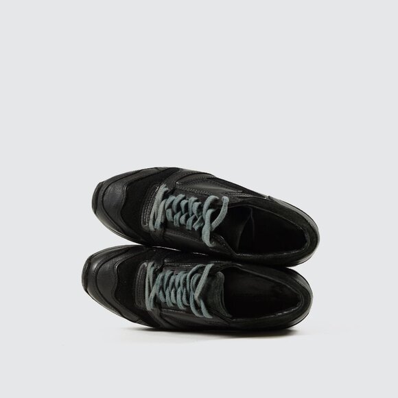 Hender Scheme x Sacai paneled leather/suede runners - Size US 6.5 - Picture 6 of 12